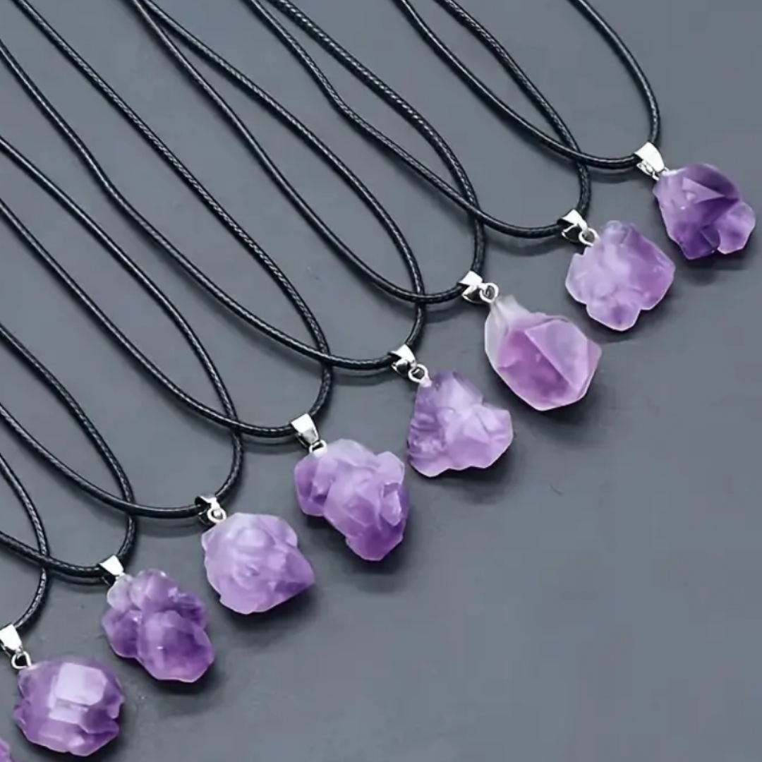 Amethyst Popcorn Necklaces