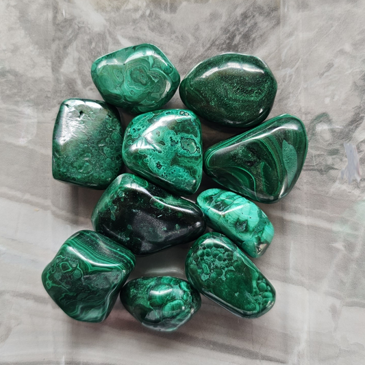 Malachite Tumbles